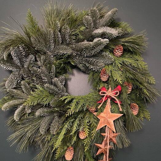 Corona navideña campanitas