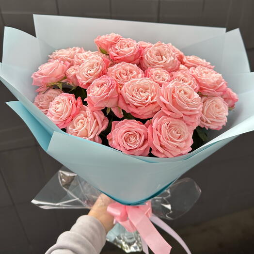 Букет роз кустовых 🌸