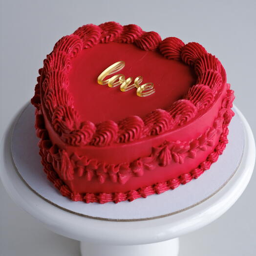 Торт-сердце