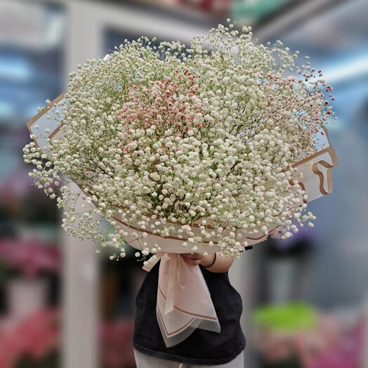 Букет из 15 гипсофил