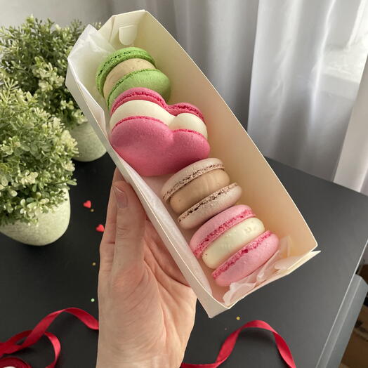 💕Набор макарон 4 шт к 14 февраля