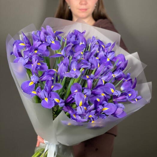Букет из 25 ирисов