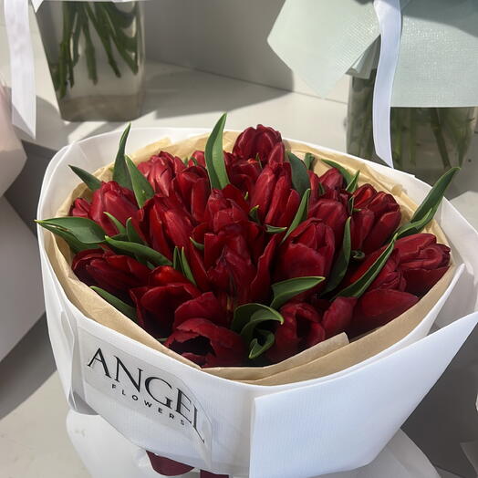 Букет из тюльпанов