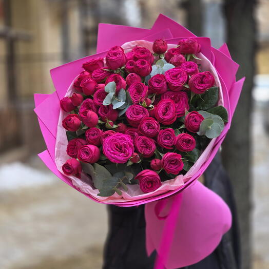 Букет чудо из роз💗