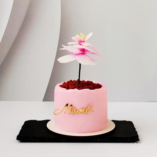 Бенто торт "Цветок для мамы"