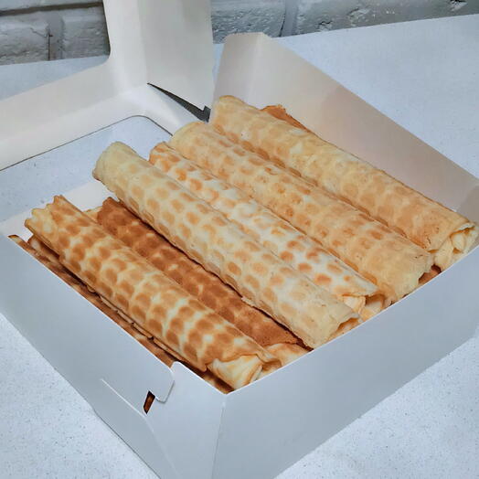 Трубочки со сгущенкой