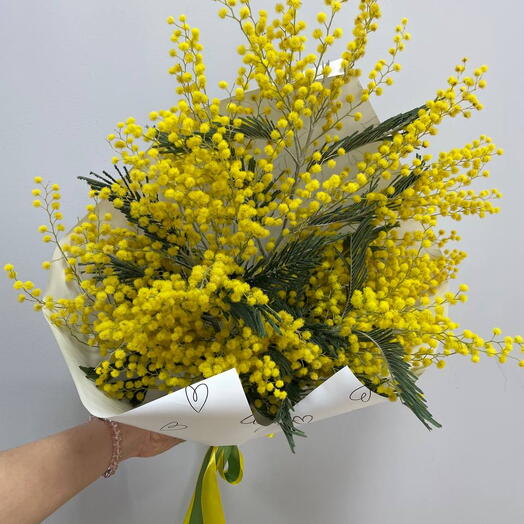 Мимоза букет на 8 марта