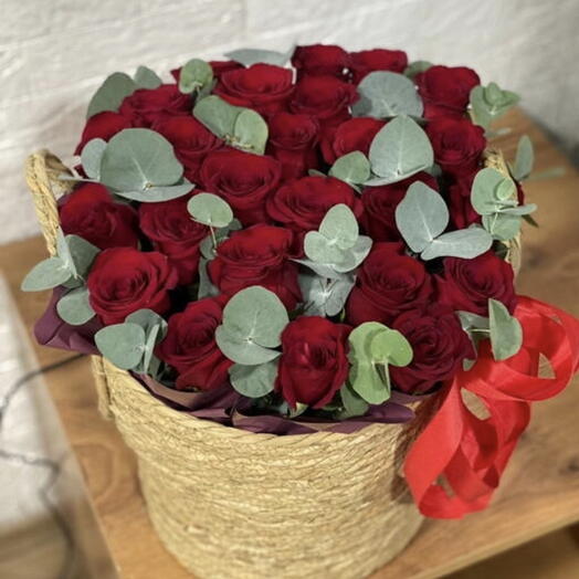 roses in Basket