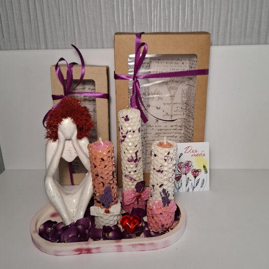 Подарочный набор для нее любимой   , ручная работа