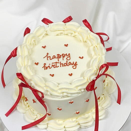 Торт happy birthday в стиле ламбет