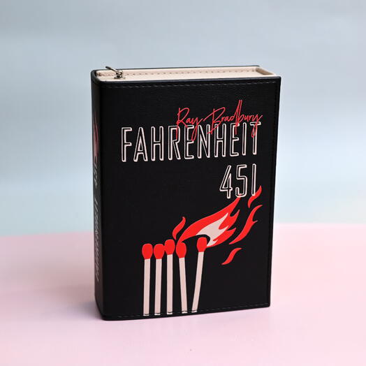 Сумка-коробочка "451 по Фарингейту"