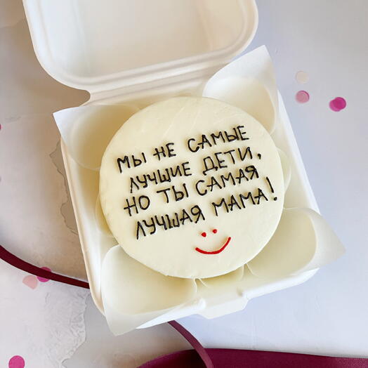 Бенто- торт « лучшая мама»