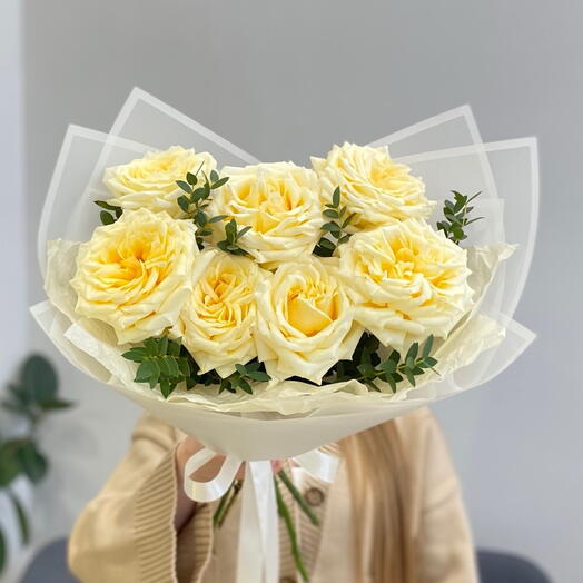 7 роз сорта Кендилайт 💛