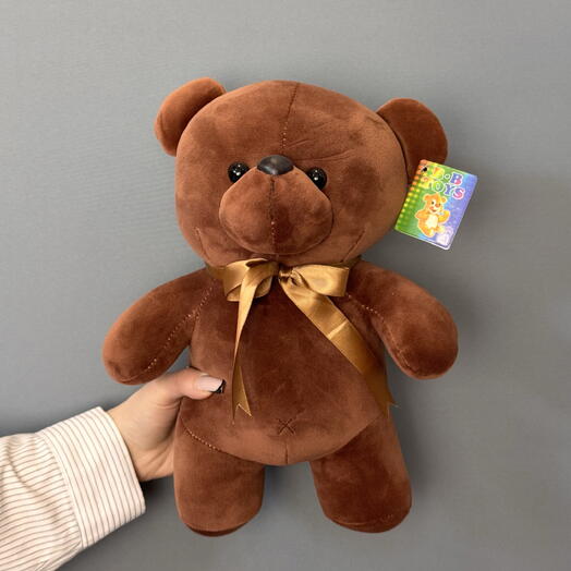 Игрушка маленький мишка шоколадный