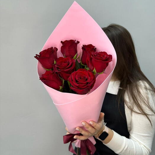 Красные розы Эквадор 🌹