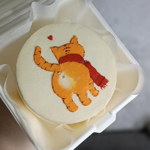 Бенто с рыжим котом