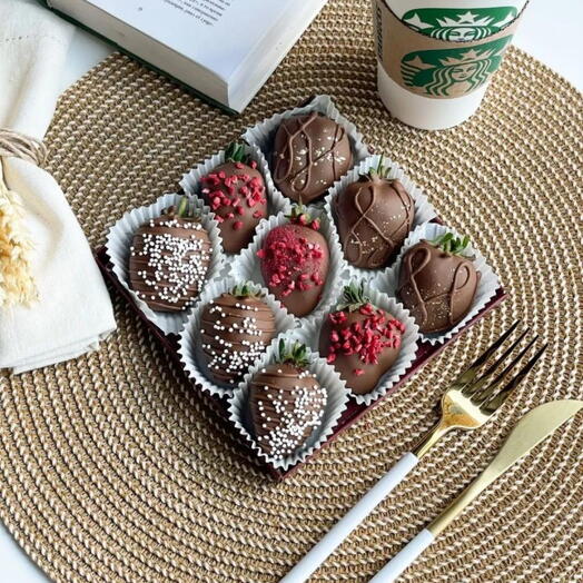 Клубничный бокс "Choco"