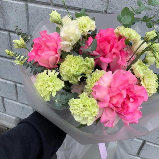 Авторский Букет «Лаймовый Поцелуй» 💚