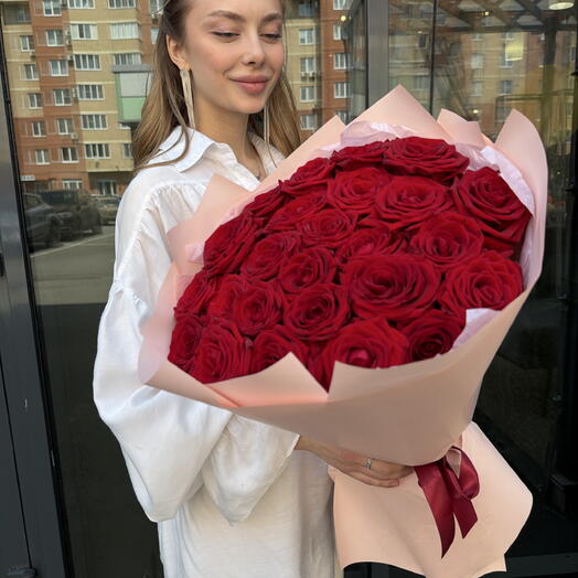 Моно из 25 роз