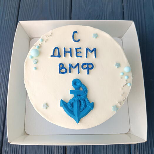 Бенто торт на день ВМФ моряку
