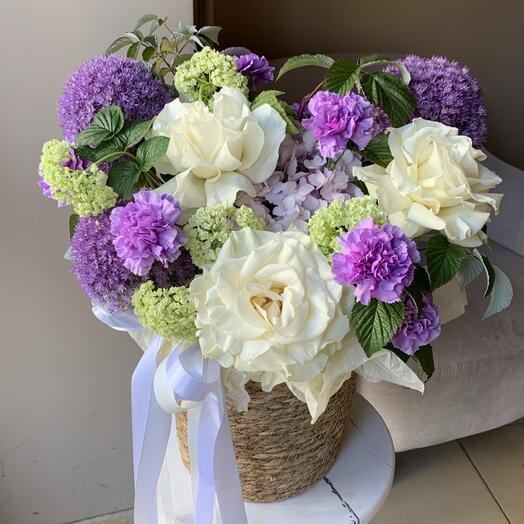 Композиция «Сиреневый сад»💜