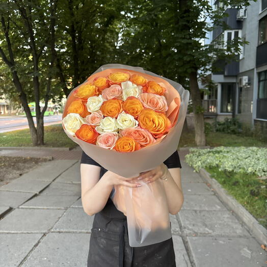 Букет 21 роза