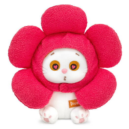LkE-005 Игрушка Кошечка Ли-Ли "Цветочек", 15 см