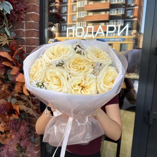 Букет с розами
