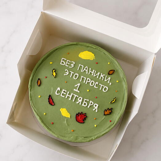 Бенто торт на 1 сентября 1