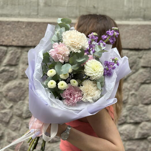 Нежно-лавандовый букет