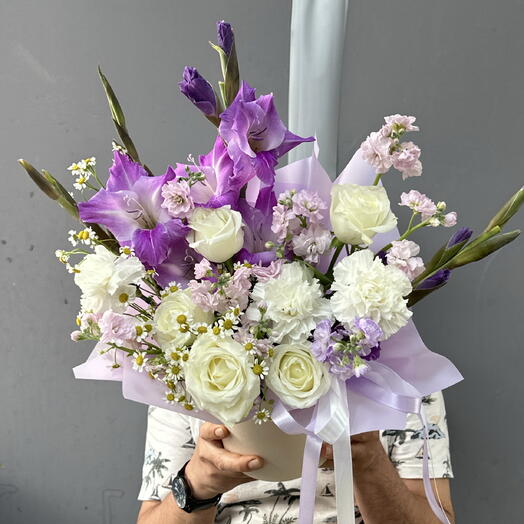 Лиловая композиция 💜