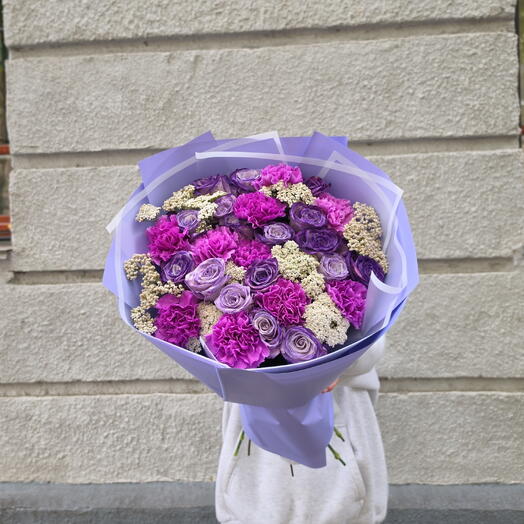 Фиолетовый букет💕