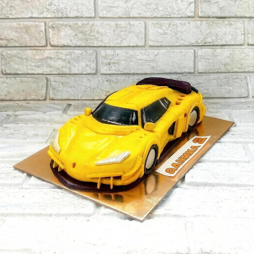 3D-торт "Спортивный автомобиль", 2,5 кг