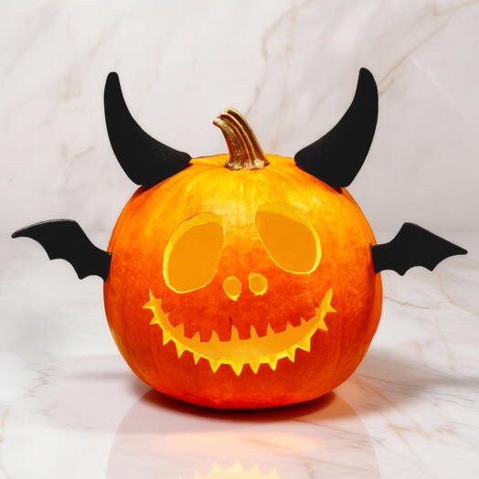 🦇 Чертовски красивая тыква на Хэллоуин 🦇