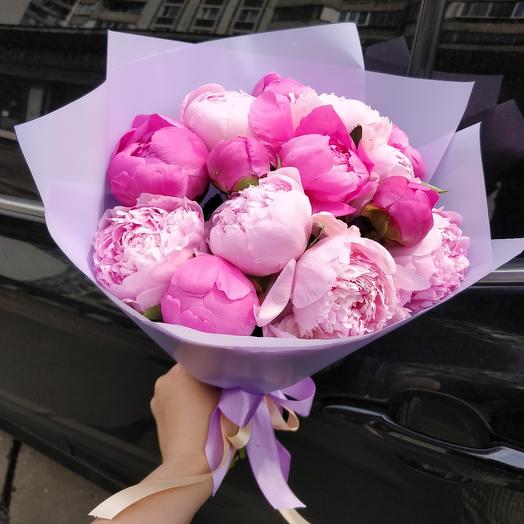 15 peonies mix