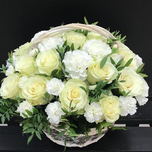 Cesta de flores