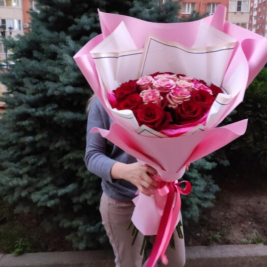 Bouquet of roses for your beloved