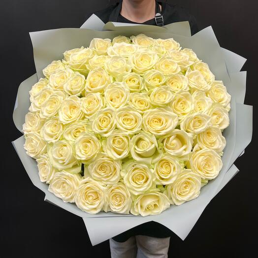 59 rosas blancas Avalange