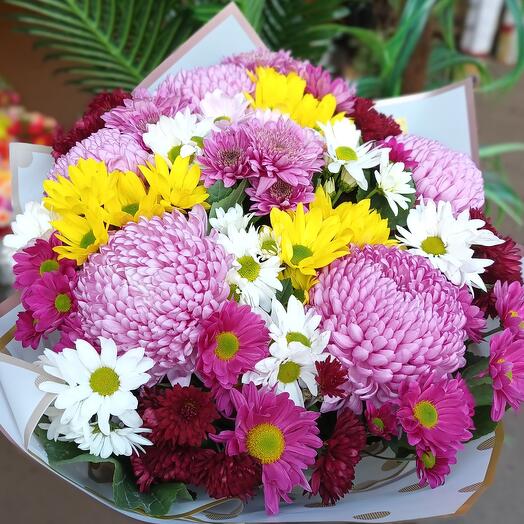 Микс из крымских хризантем