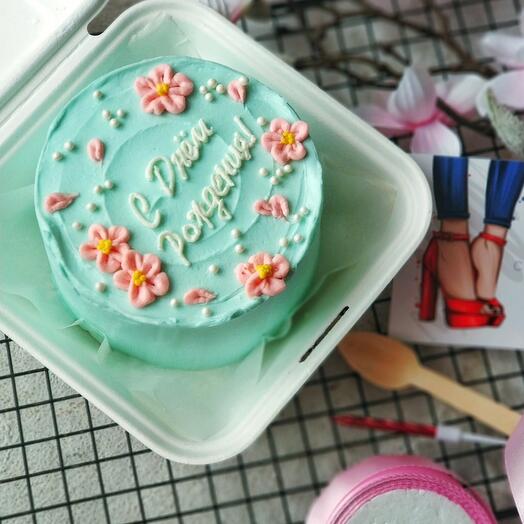 Pastel de Bento "Feliz Cumpleaños"