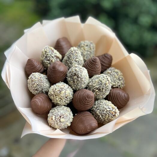 Клубника в молочном шоколаде