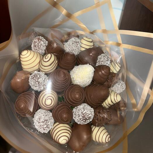Fresas cubiertas de chocolate