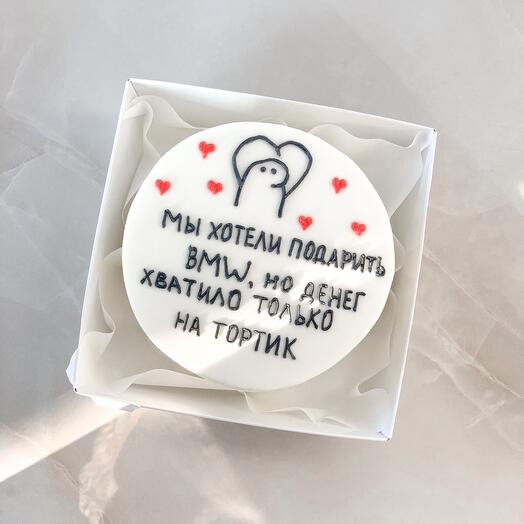 Бенто торт BMW