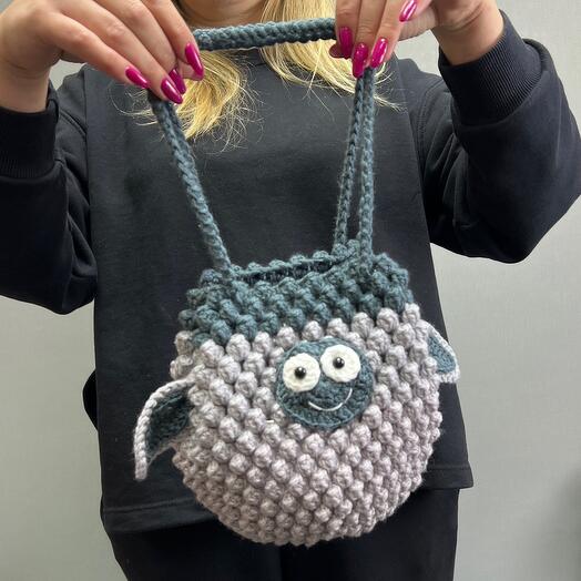 Сумка Барашек серый