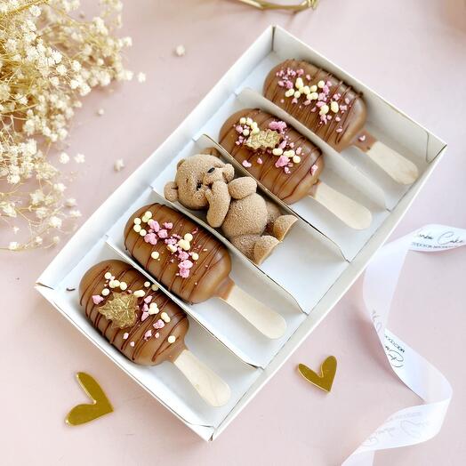 Подарунковий набір з ведмедиком для мами / подарунок мамі