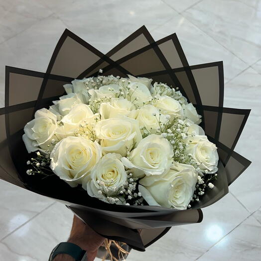 White bouquets