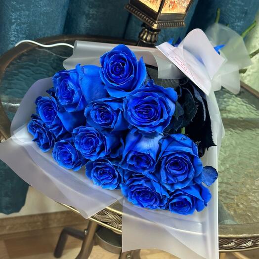 It will be made of blue roses