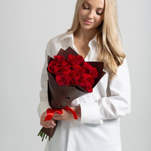 Red rose 50 cm 15 pieces per pack