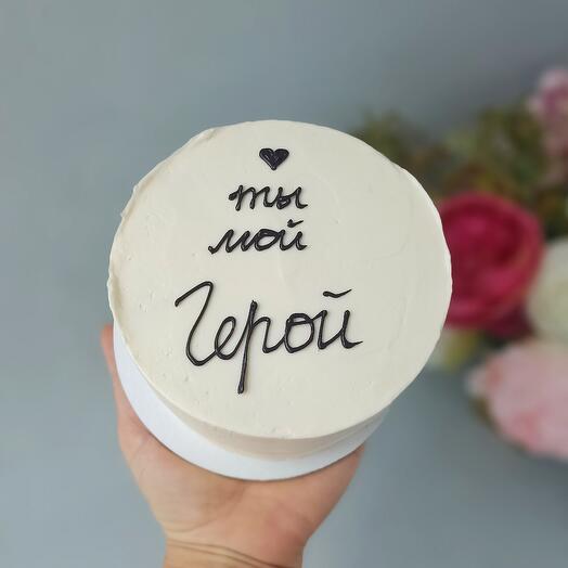 Бенто торт - ты мой Герой, бенто на 23 февраля