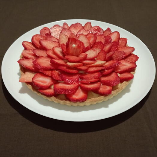 Tarta de fresas